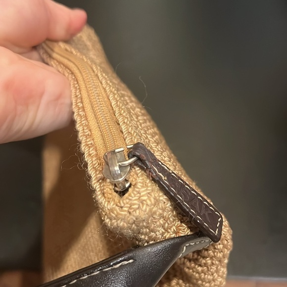 The Sak Woven Handbag in Tan and Brown - Picture 9 of 11